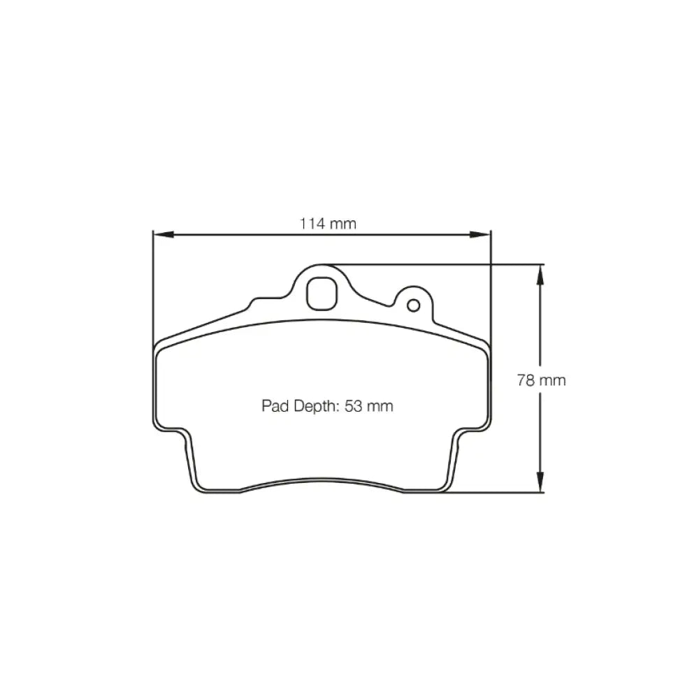 Pagid Brake Pads Porsche Boxster 986 96-05 Brake Pads
