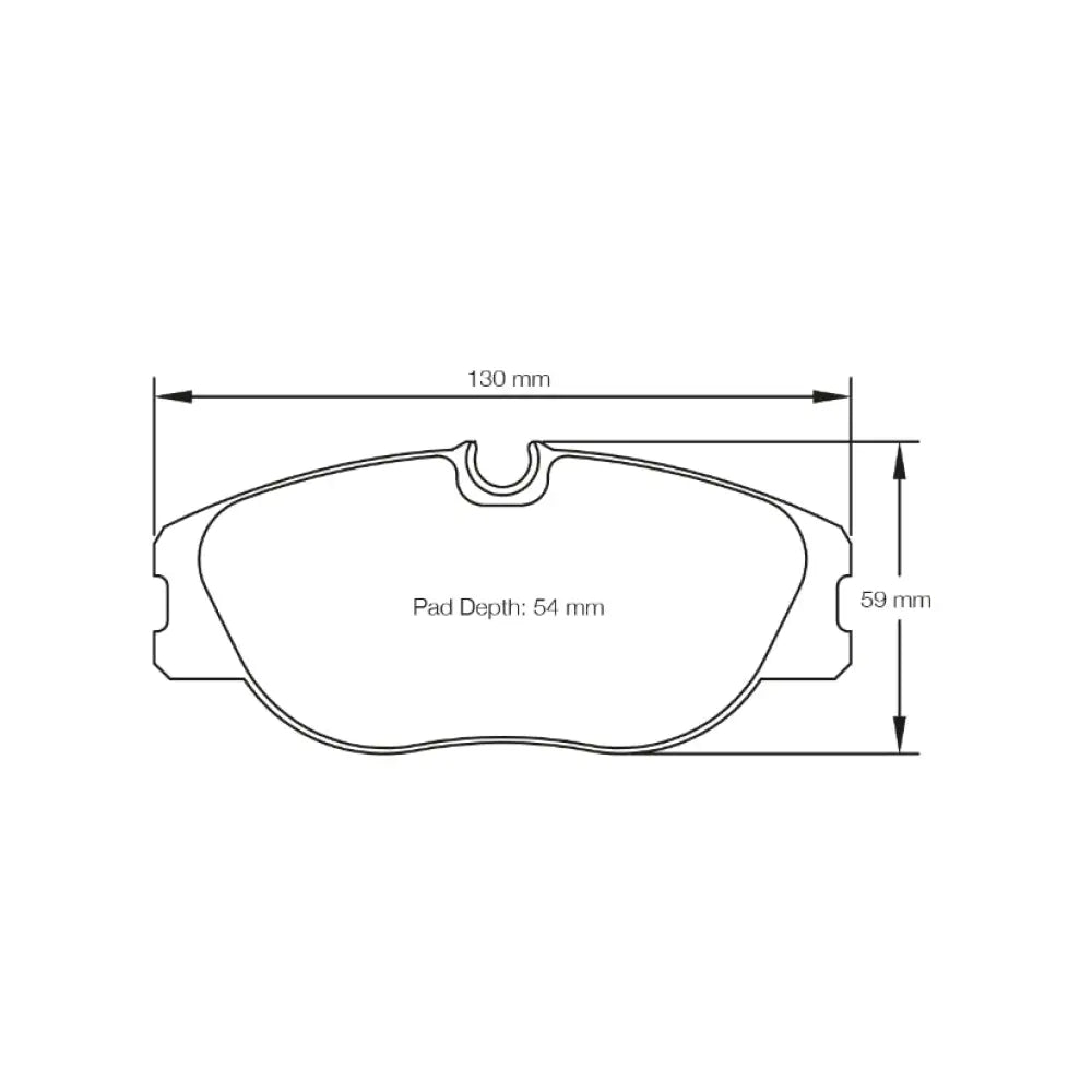 Pagid Brake Pads Renault Megane Coach 2.0 16V 96-02 Brake Pads
