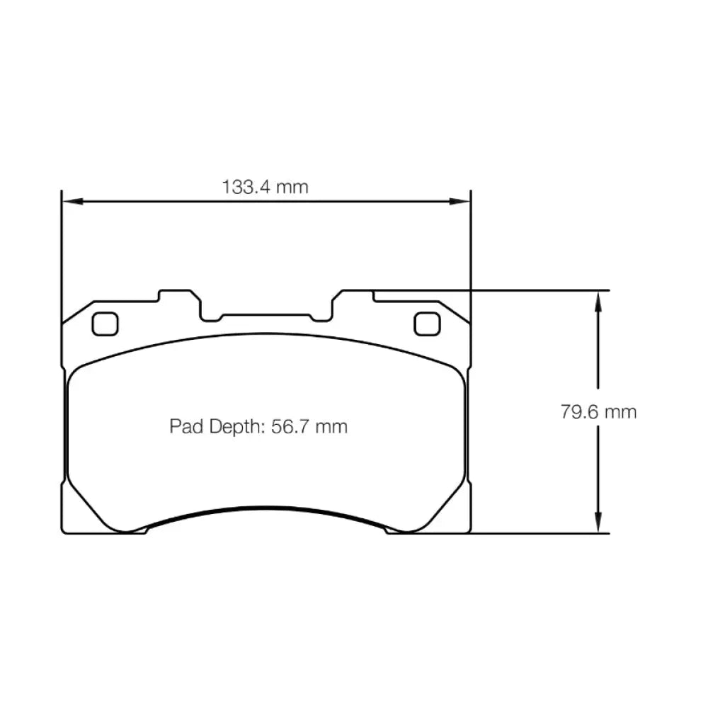 Pagid Brake Pads Toyota GR Yaris 20 + Brake Pads