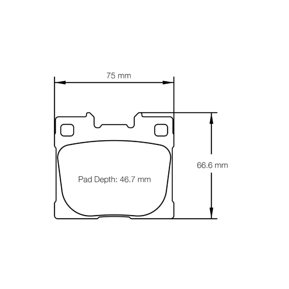 Pagid Brake Pads Toyota GR Yaris 20 + Brake Pads