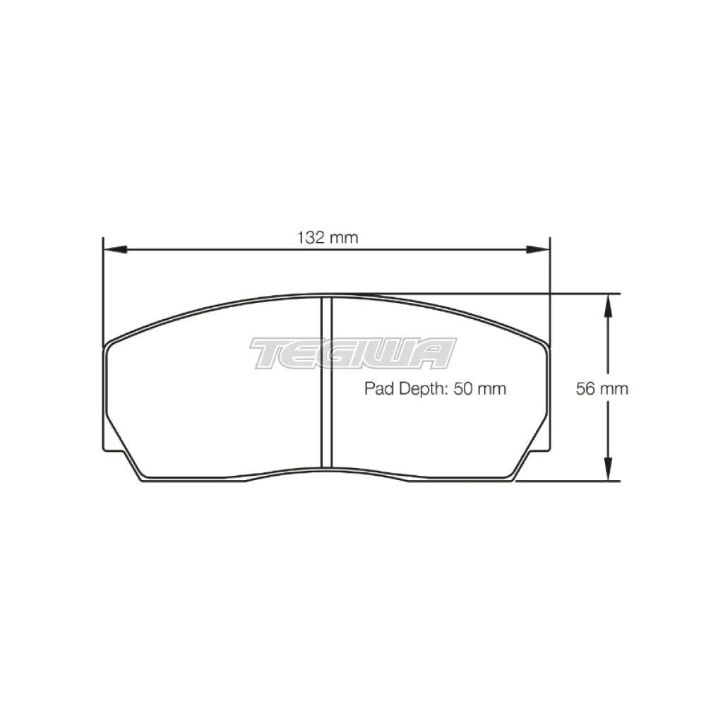 Pagid Front BBK Brake Pads Fit YSCPF4A YSCPF6A YSCPF6C Rear YSCPR6B 4 Pot 6 Pot Front / RSL 29 Brake Pads