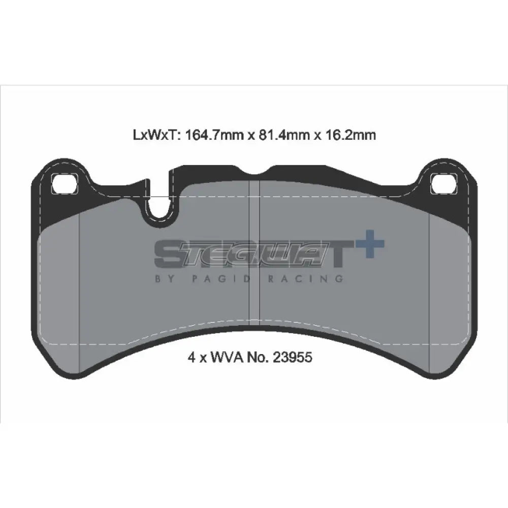 Pagid Street + Brake Pads Maserati Gran Turismo 08-12 Front