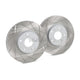 PBS ProRace Grooved Front Brake Discs Volkswagen Golf VAG Group 312mm