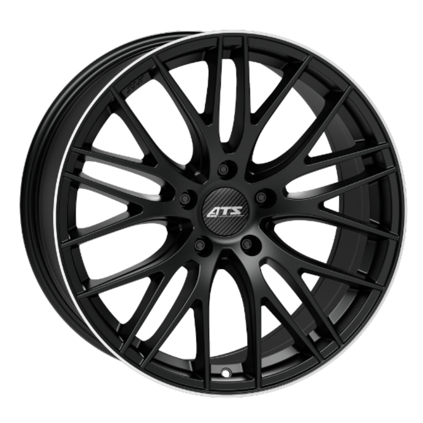 ATS Perfektion Alloy Wheel 18x8 ET42 5x114 Racing Black Polished 70.1mm CB