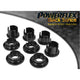 Powerflex Black Series Rear Subframe Insert Subaru Impreza Gr Gh Wrx Inc Sti 07-14 Bushes