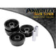 Powerflex Black Series Rear Trailing Arm Front Bush Toe Adjust Seat Leon Mk1 1M Cupra Typ 4Wd 99-05