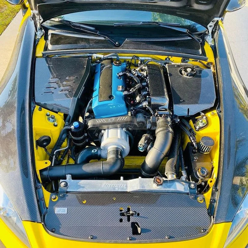 PracWorks Carbon Fibre Intake Manifold with Fuel Rail Honda S2000 AP1 AP2