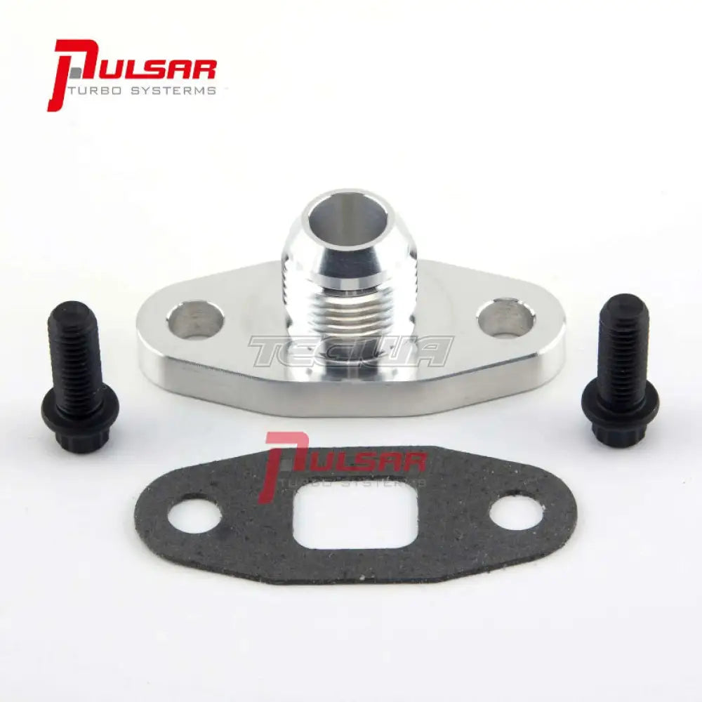 Pulsar Oil Drain Flange Install Kit For Precision Turbo T4 T67 T72 T76 T78 Turbochargers & Kits
