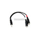 Racelogic Vbox Stereo Audio Input Splitter Cable