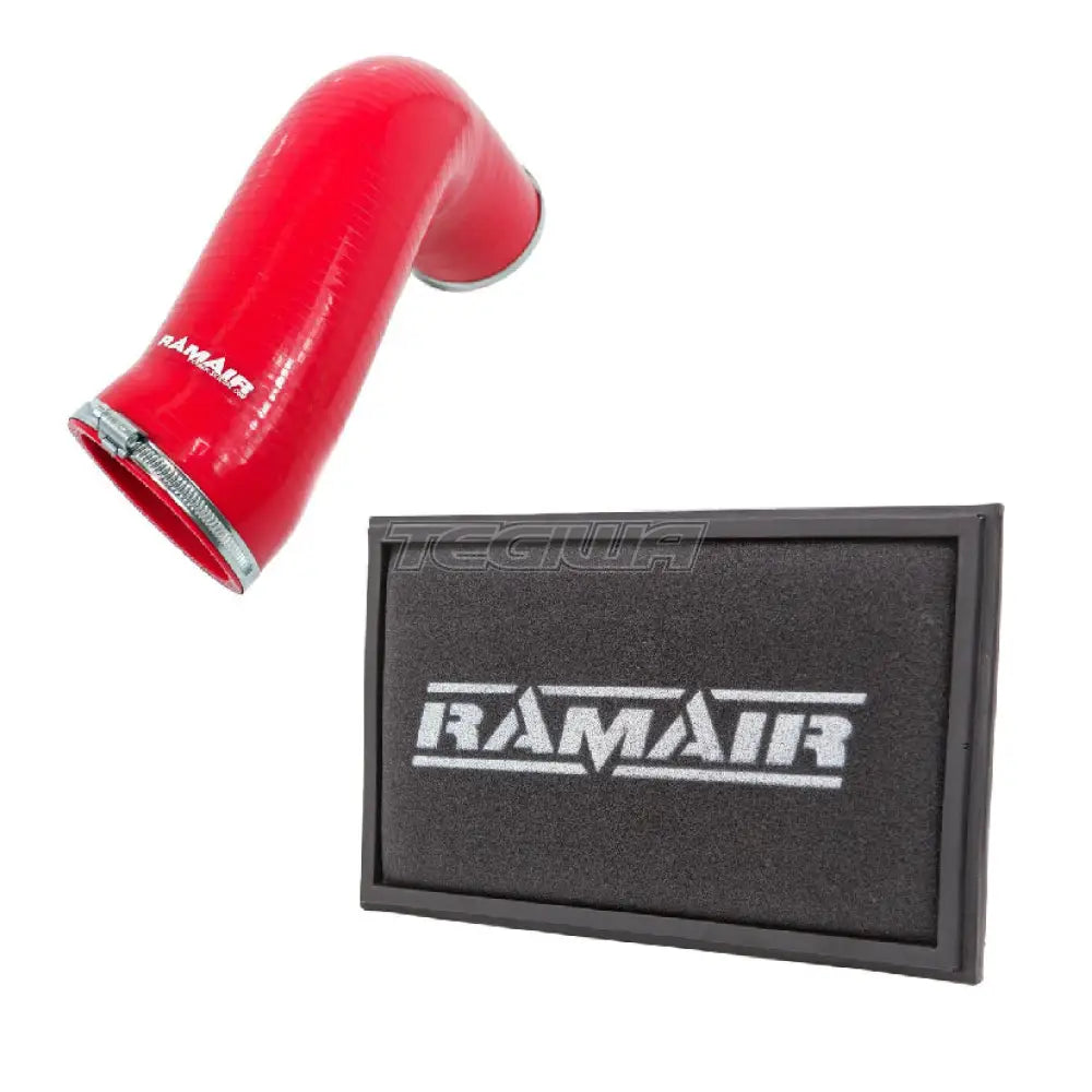 Ramair Silicone Intake Pipe Hose & Replacement Air Filter Audi S3 Tsi Mqb Red Pipes