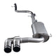 Remus Non-Resonated Cat Back System Centred Honda Cr-Z Zf1 1.5 Hybrid 10 + 2 Tail Pipes 84Mm