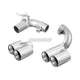 Remus Non-Resonated Cat Back System Left/Right Bmw 3 Series F30/F31 Lci 330I/330Ix 14 + 4 Chromed