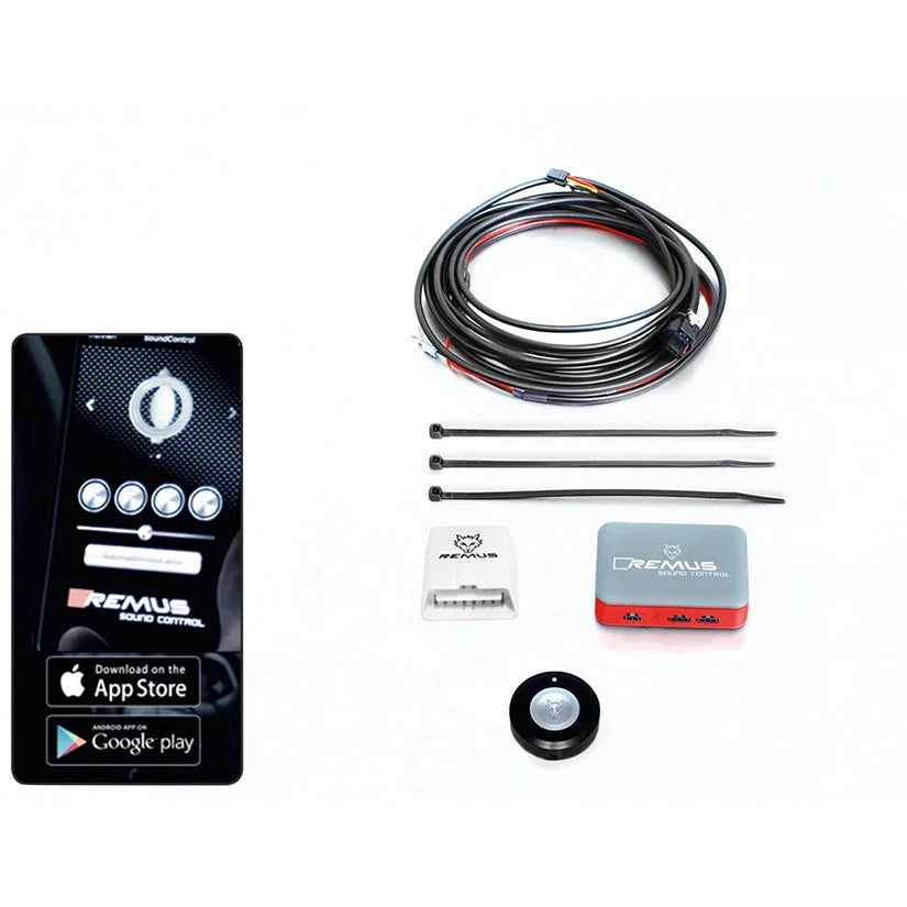 Remus Non-Resonated Cat Back System Left/Right With Sound Controller Mercedes Benz A Class W176 A45