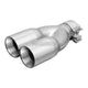 Remus Rear Silencer Left Audi A3 8L 1.8/Turbo/1.9 Tdi 96-03 2 Tail Pipes 76Mm Straight Cut Chromed