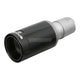 Remus Rear Silencer Left Audi A3 8P 1.9 Tdi 03-12 1 Tail Pipe 98Mm Black Chrome Straight Carbon