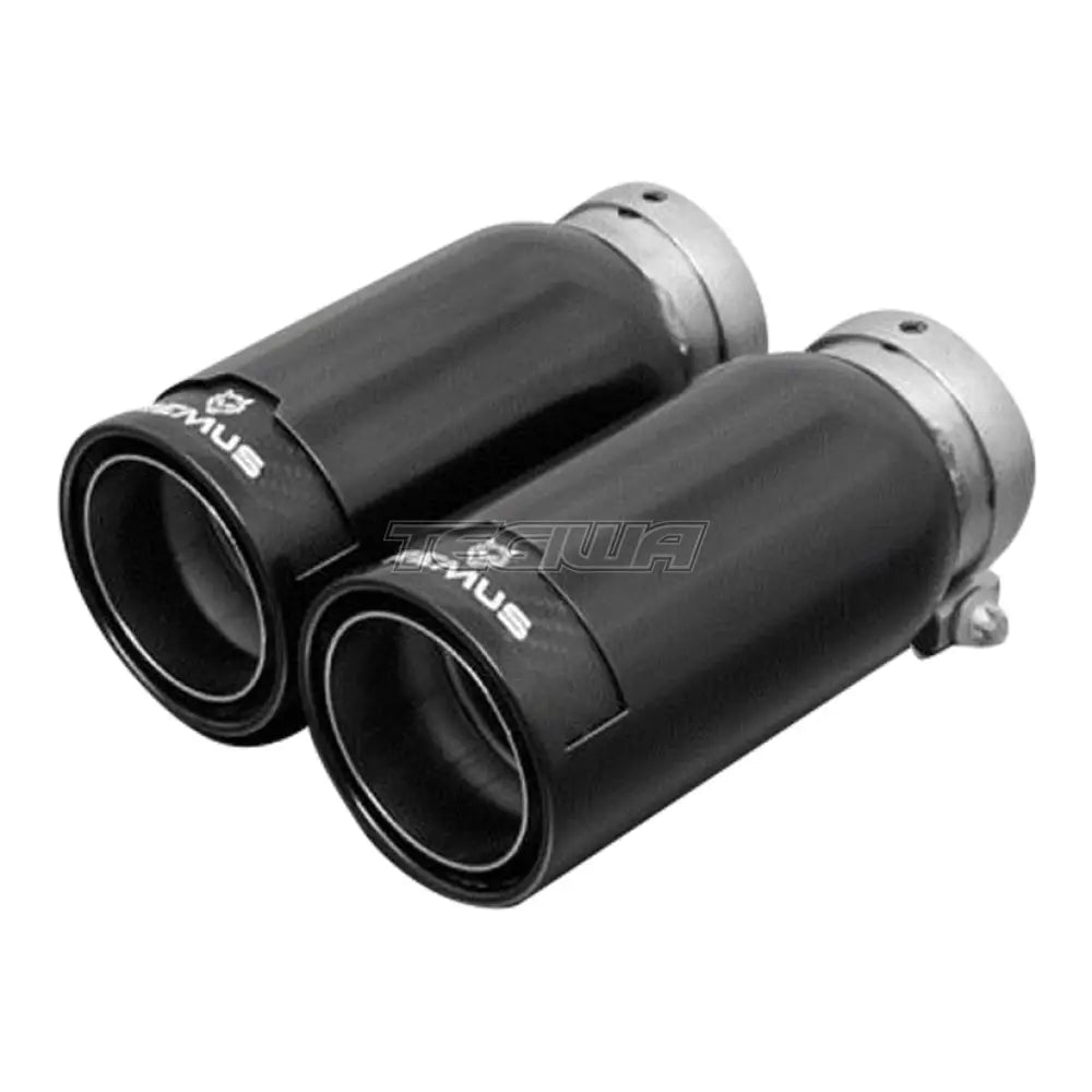 Remus Rear Silencer Left/Right Bmw 2 Series F22/F23 220I 14 + Tail Pipes 84Mm Black Chrome Straight