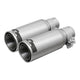 Remus Rear Silencer Left/Right Mazda Mx5 Nc 1.8/2.0 05-14 2 Tail Pipes 84Mm Straight Carbon Insert