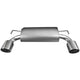 Remus Rear Silencer Left/Right Nissan 370Z Z34 3.7 10 + 2 Tail Pipes 127Mm Angled Straight Cut Matt