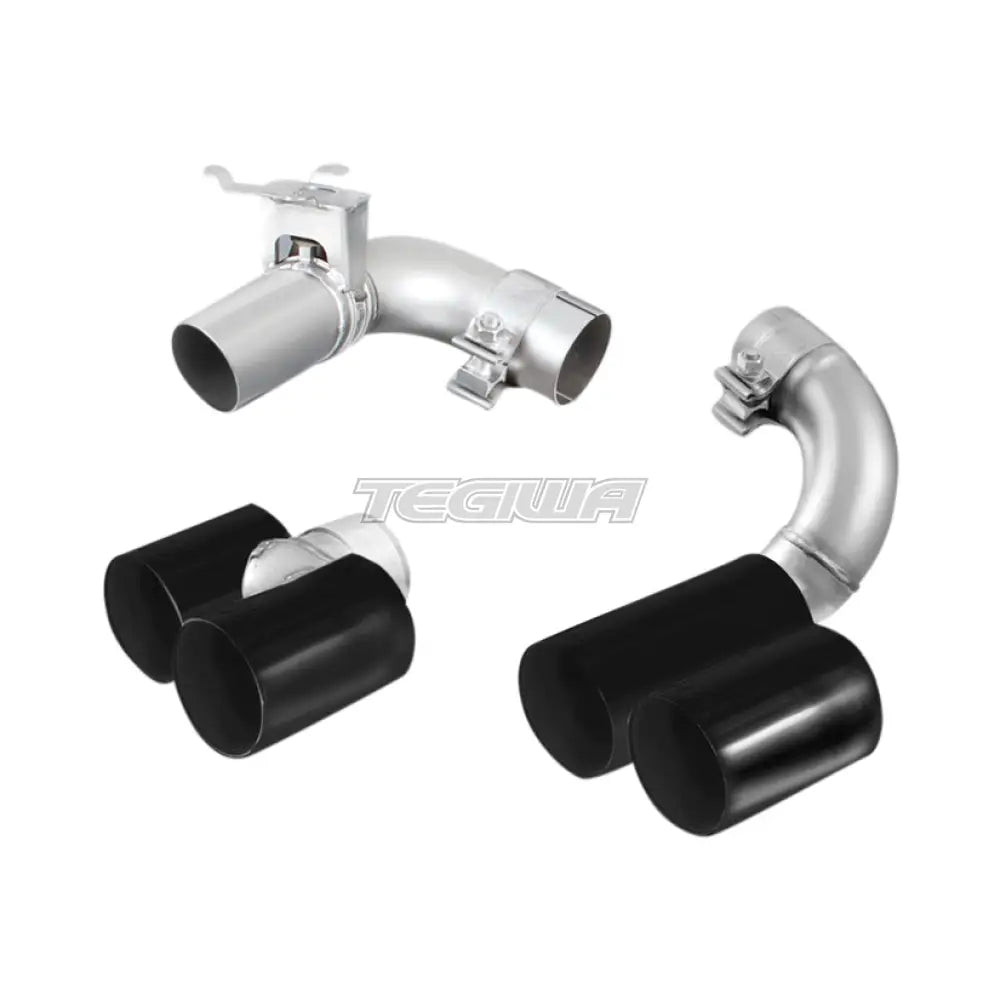 Remus Resonated Cat Back System Left/Right Bmw 3 Series F30/F31 Lci 330I/330Ix 14 + 4 Black Chrome