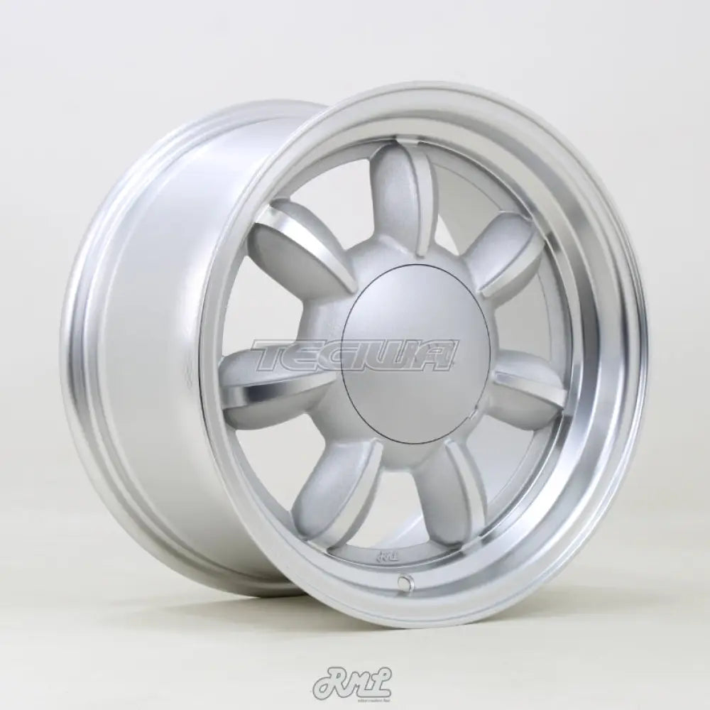 RML Daisy Alloy Wheel 15x8 ET30 4x100 Silver Polished Lip 54.1mm CB Alloy Wheels