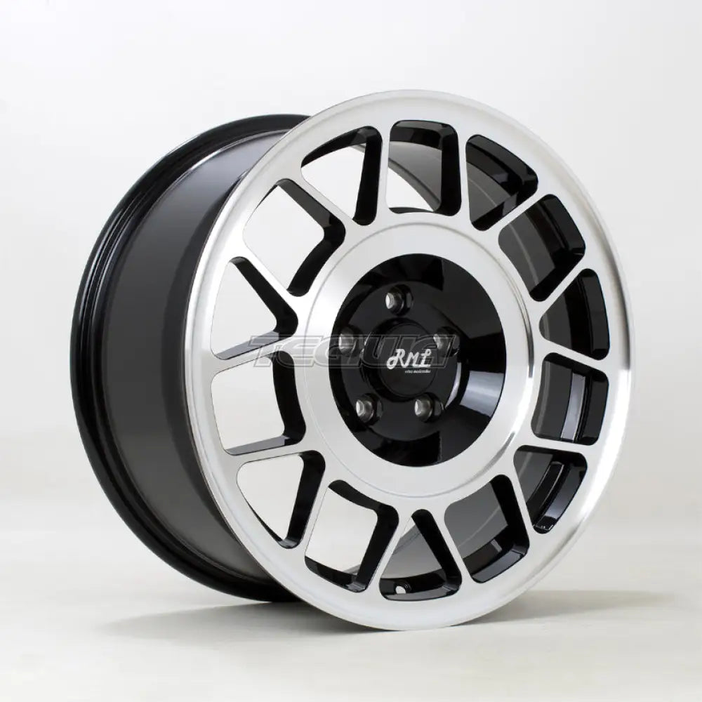 RML Snowflake Alloy Wheel 18x8.5 ET45 5x112 Gloss Black Polished Face 66.6mm CB Alloy Wheels