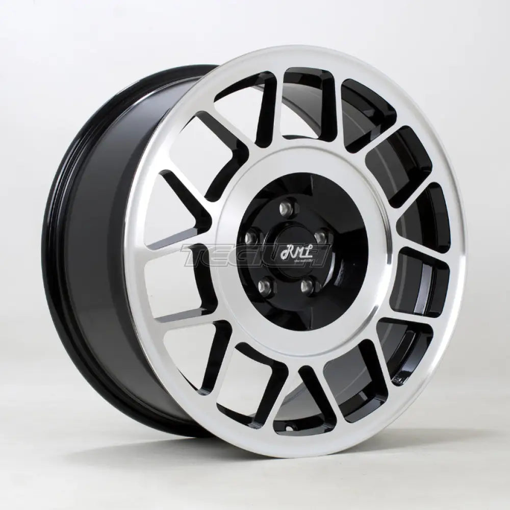 RML Snowflake Alloy Wheel 19x8.5 ET45 5x112 Gloss Black Polished Face 66.6mm CB Alloy Wheels