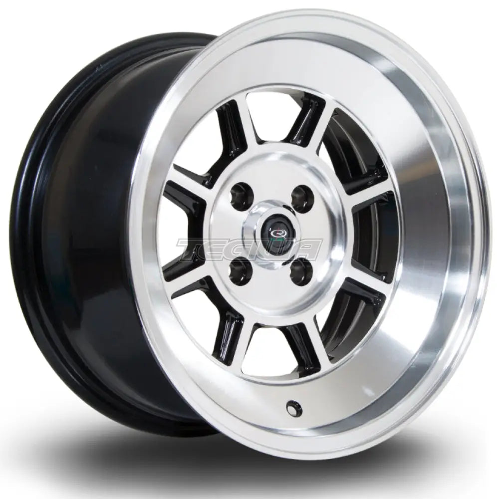Rota BM8 Alloy Wheel 15x8 ET10 4x100 Gloss Black Polished Face 67.1mm CB Alloy Wheels