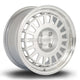 Rota EG6 Alloy Wheel 16x7 ET35 4x100 Silver Polished Lip 67.1mm CB Alloy Wheels
