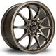 Rota Fighter Alloy Wheel 16x7 ET40 5x100,5x114 Bronze 73mm CB Alloy Wheels