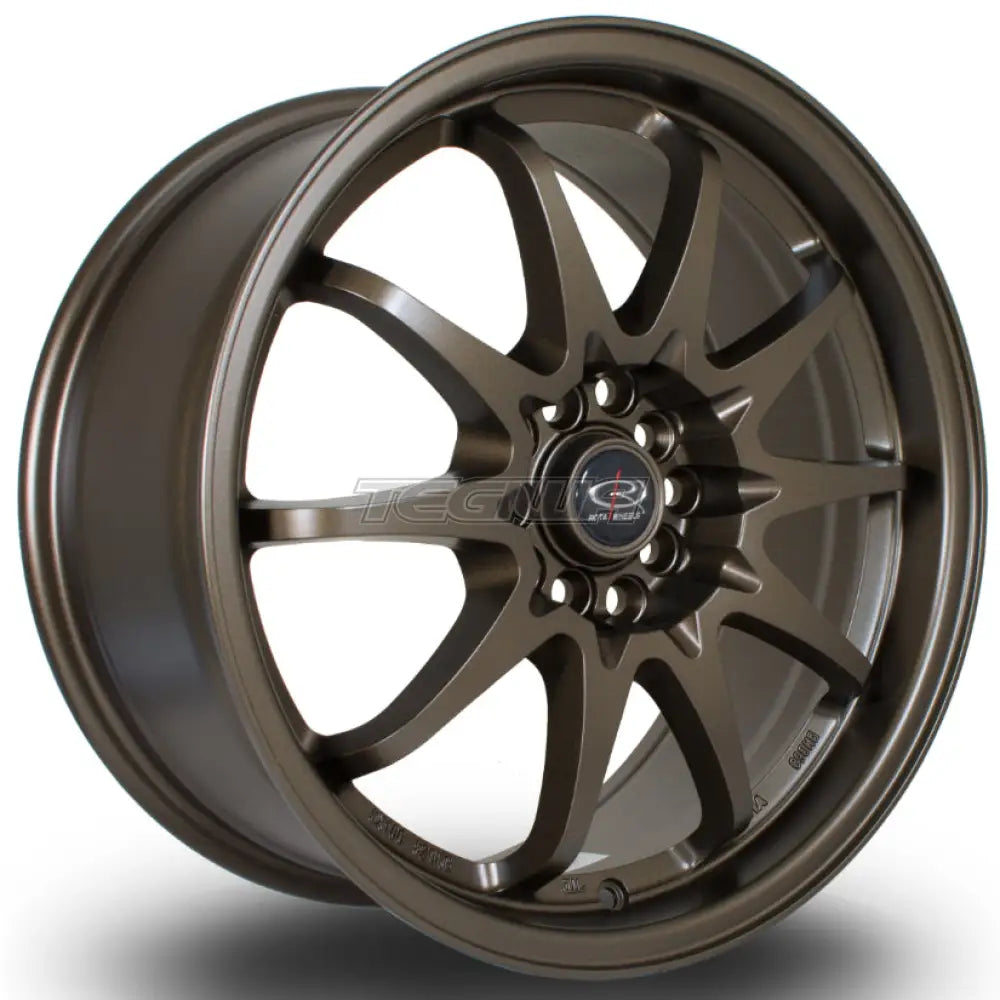 Rota Fighter Alloy Wheel 17x8 ET48 5x100,5x114 Matt Bronze 3 73mm CB Alloy Wheels