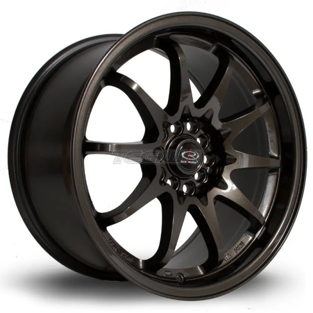 Rota Fighter Alloy Wheel 17x9 ET50 5x100,5x114 Gunmetal 73mm CB Alloy Wheels