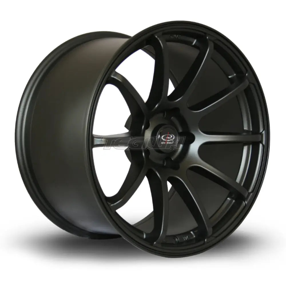 Rota Force Alloy Wheel 18x10.5 ET20 5x114 Flat Black 73mm CB Alloy Wheels