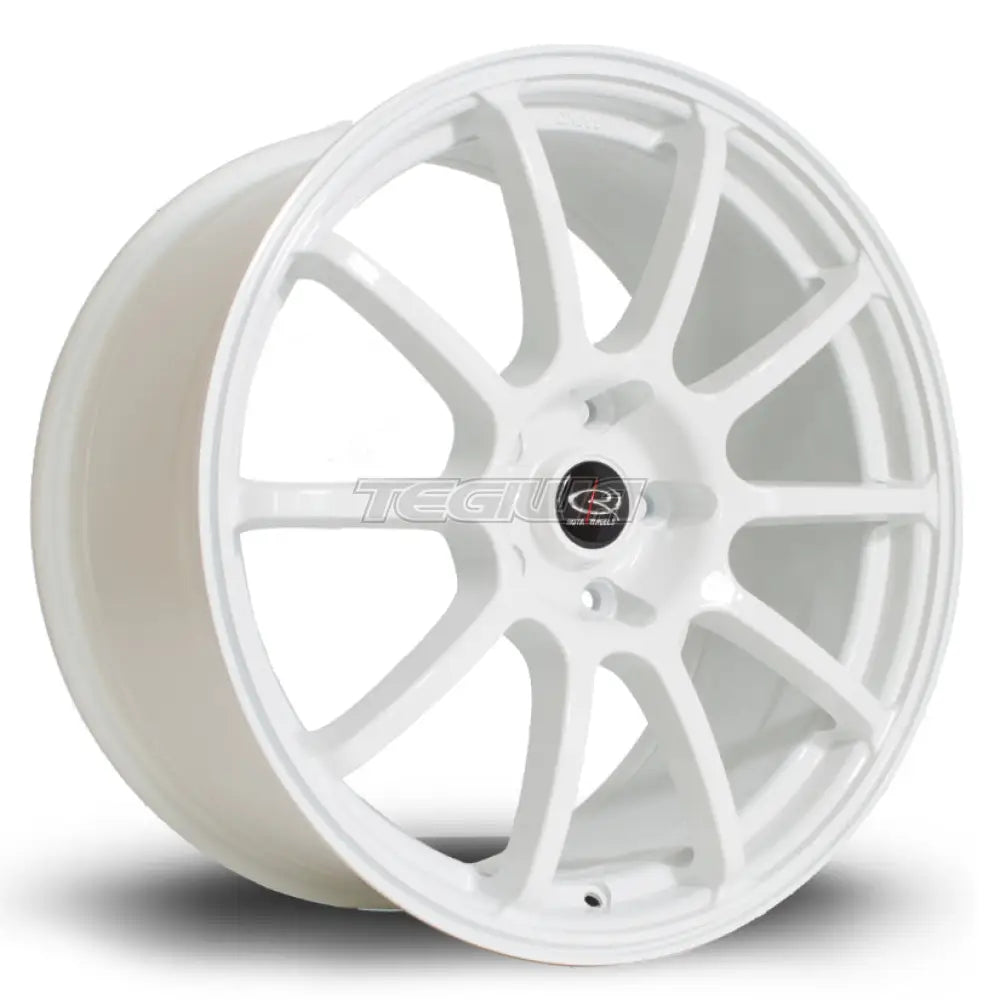 Rota Force Alloy Wheel 18x8.5 ET48 5x100 White 73mm CB Alloy Wheels