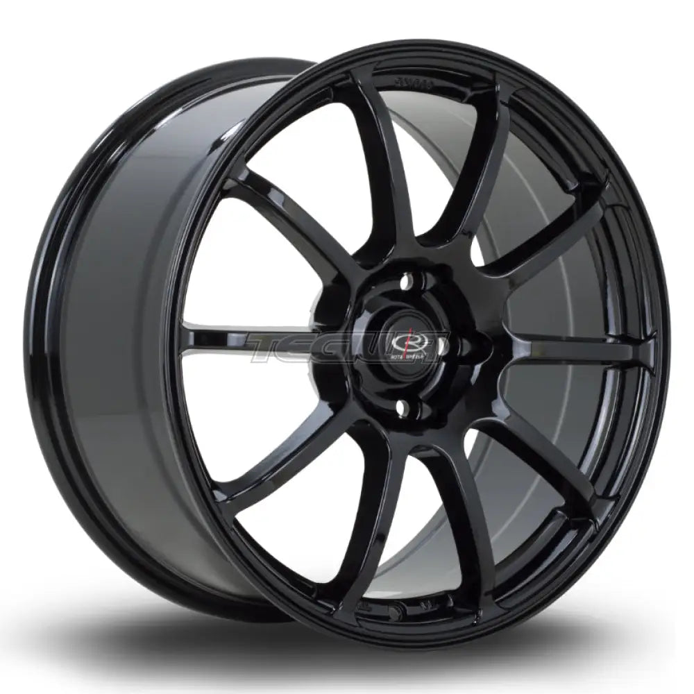 Rota Force2 Alloy Wheel 18x8.5 ET45 5x120 Black 76.1mm CB Alloy Wheels