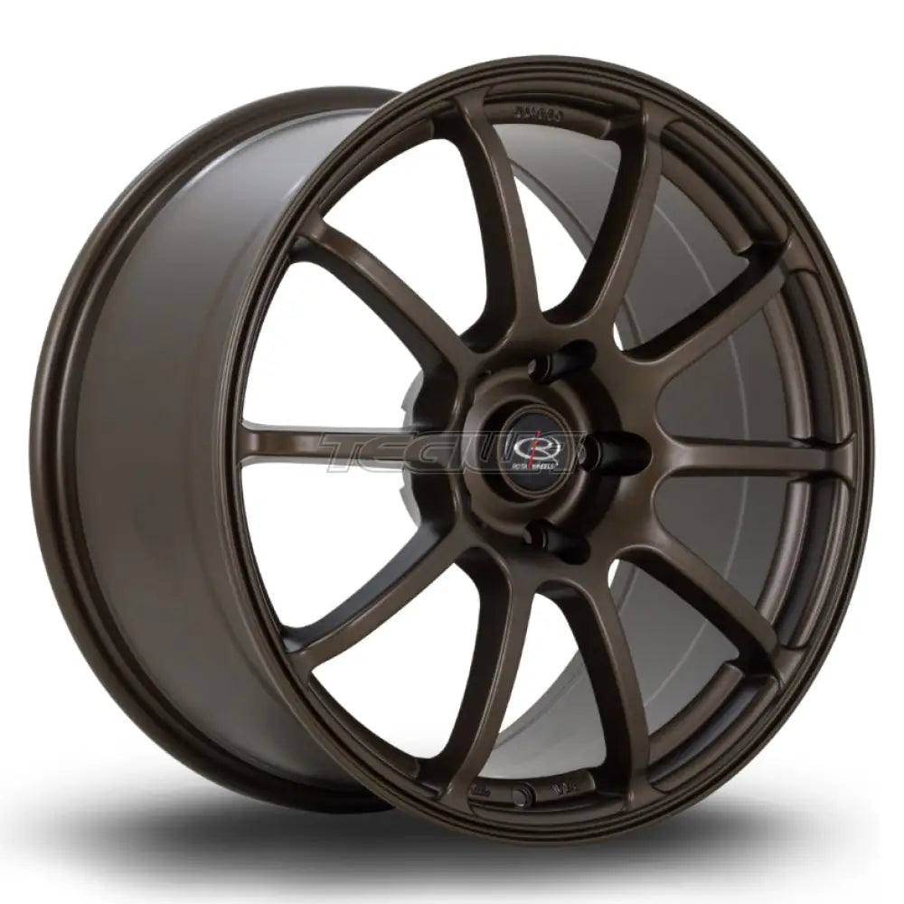 Rota Force2 Alloy Wheel 18x9 ET43 5x120 Matt Bronze 3 76.1mm CB Alloy Wheels