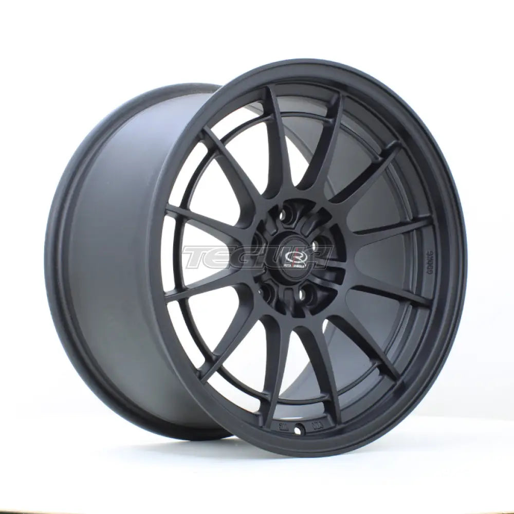 Rota GKR Alloy Wheel 18x9.5 ET38 5x100 Flat Black 2 73mm CB Alloy Wheels