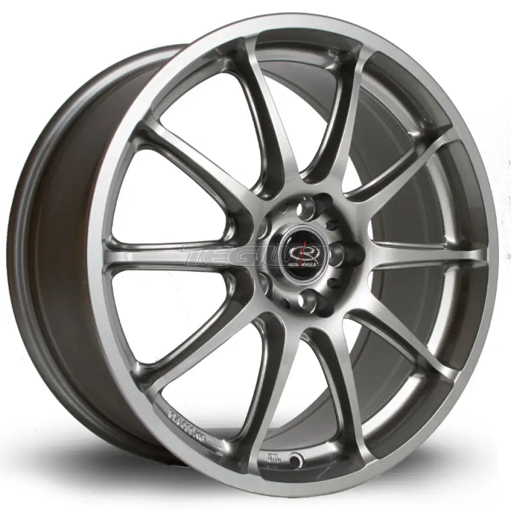 Rota Gra Alloy Wheel 17x7.5 ET48 5x100 Steelgrey 73mm CB Alloy Wheels