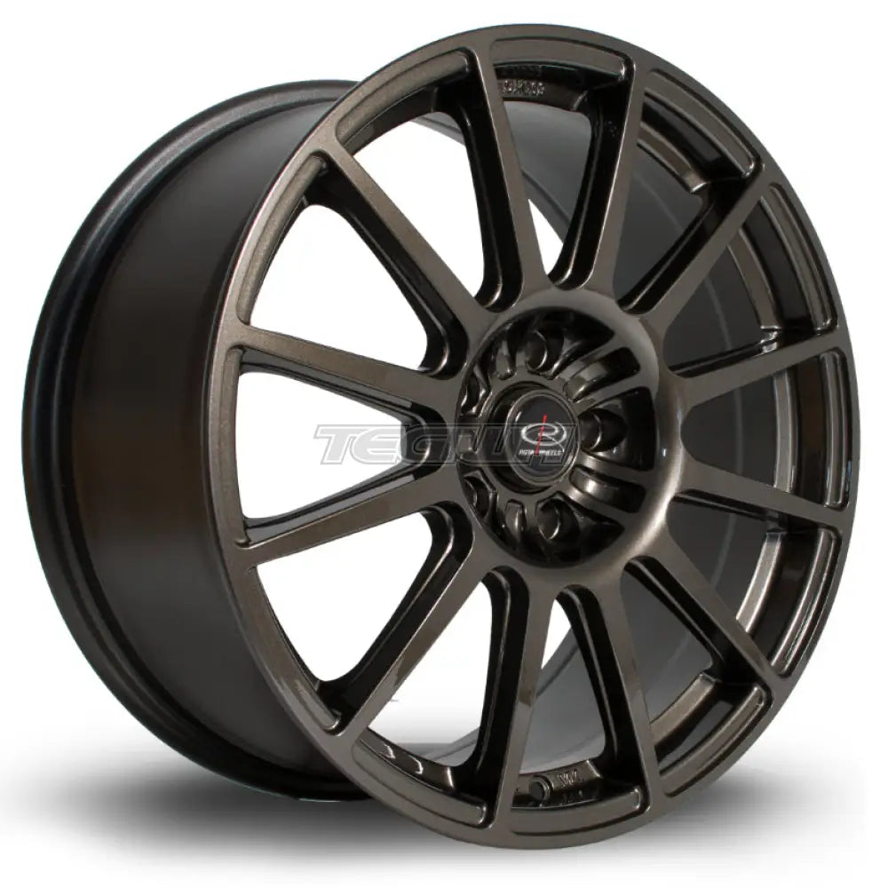 Rota Gravel Alloy Wheel 18x8.5 ET44 5x100 Gunmetal 73mm CB Alloy Wheels