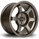 Rota Grid Alloy Wheel 16x8 ET10 4x100 Bronze 67.1mm CB Alloy Wheels