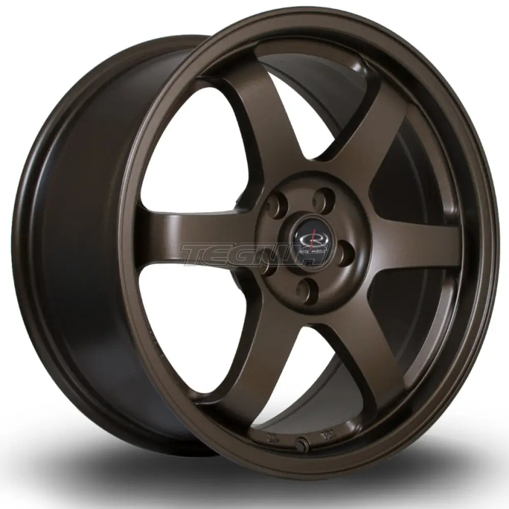Rota Grid Alloy Wheel 17x8 ET35 4x100 Matt Bronze 3 73mm CB Alloy Wheels