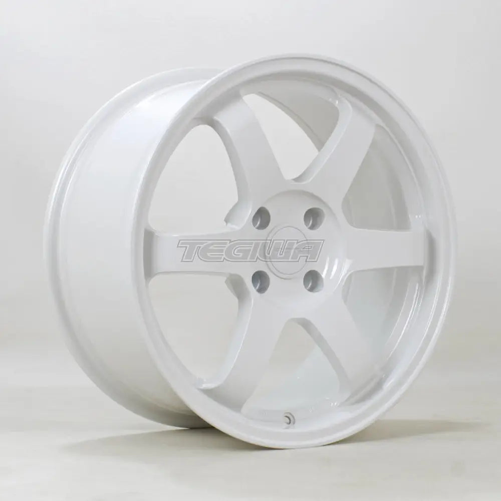 Rota Grid Alloy Wheel 17x8 ET35 4x100 White 73mm CB Alloy Wheels