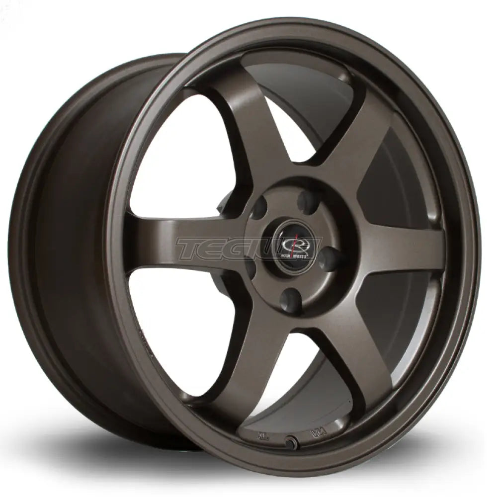Rota Grid Alloy Wheel 17x8 ET35 5x110 Matt Bronze 73mm CB Alloy Wheels