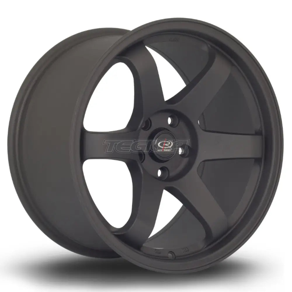 Rota Grid Alloy Wheel 18x10 ET15 5x114 Flat Black 2 73mm CB Alloy Wheels