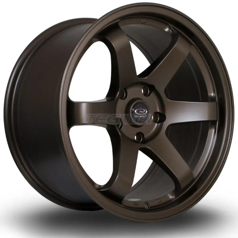 Rota Grid Alloy Wheel 18x9.5 ET38 5x100 Matt Bronze 3 73mm CB Alloy Wheels