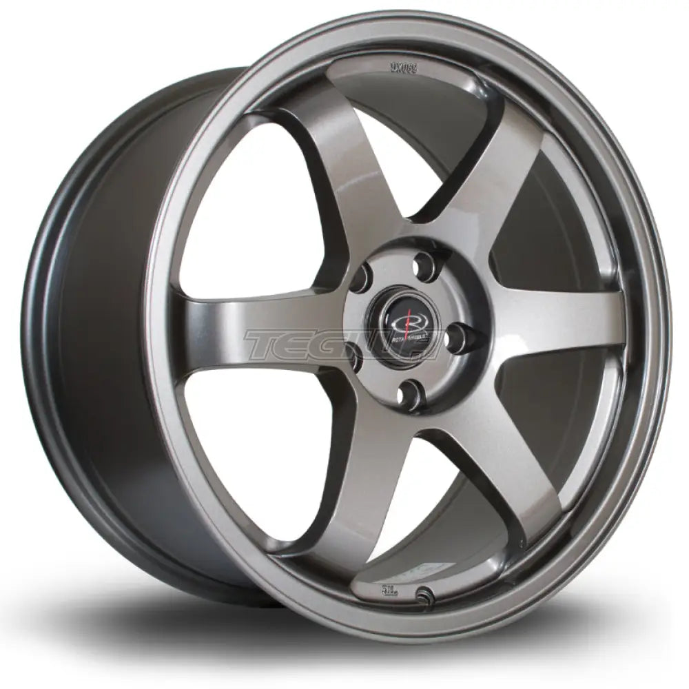 Rota Grid Alloy Wheel 18x9 ET44 5x100 Bronze 73mm CB Alloy Wheels