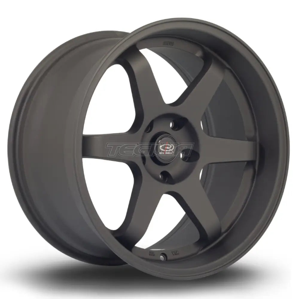 Rota Grid Alloy Wheel 19x10.5 ET20 5x114 Flat Black 2 73mm CB Alloy Wheels