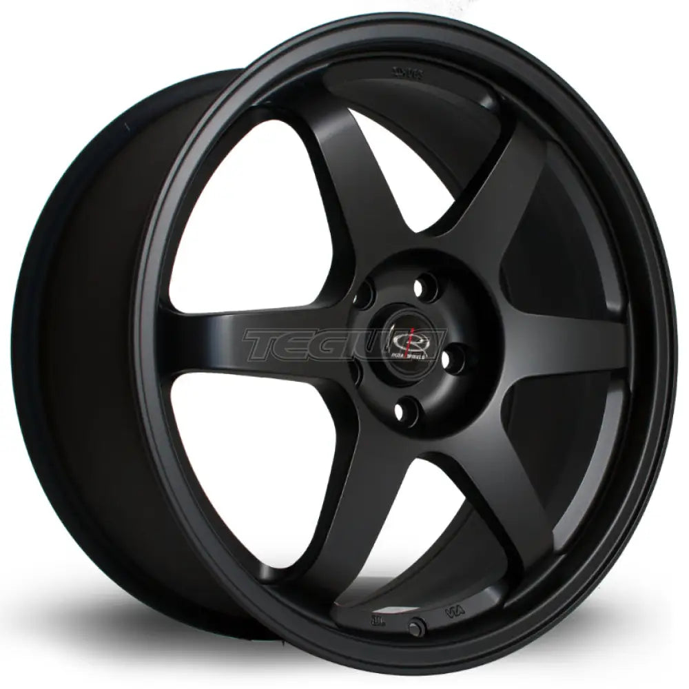 Rota Grid Alloy Wheel 19x8.5 ET32 5x100 Flat Black 73mm CB Alloy Wheels