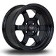 Rota Grid-V Alloy Wheel 15x7 ET20 4x100 Black 67.1mm CB Alloy Wheels