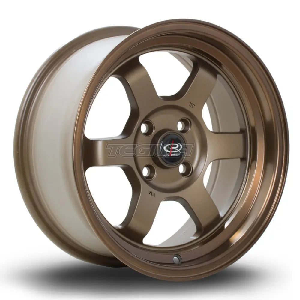 Rota Grid-V Alloy Wheel 15x7 ET20 4x100 Speed Bronze 67.1mm CB Alloy Wheels
