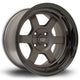 Rota Grid-V Alloy Wheel 15x8 ET0 4x100 Flat Gunmetal 67.1mm CB Alloy Wheels